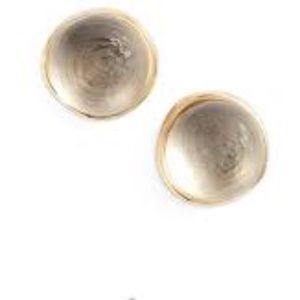 Alexis Bittar Lucite Taupe Studs